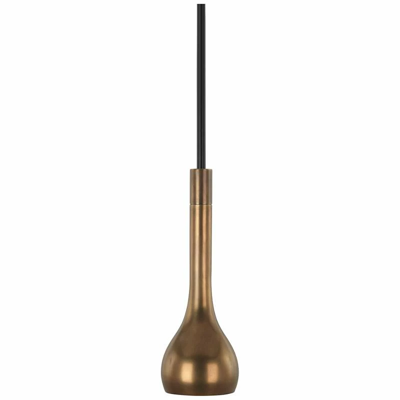 Robert Abbey Axis Natural Brass Mini Pendant Light 4 Robert Abbey Axis Natural Brass Mini Pendant Light - Image 2