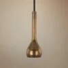 Robert Abbey Axis Natural Brass Mini Pendant Light -Lighting Sales Shop robert abbey axis natural brass mini pendant light 1c600cropped