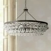 Robert Abbey Bling Collection 35"W Deep Bronze Chandelier -Lighting Sales Shop robert abbey bling collection 35 inchw deep bronze chandelier v4910cropped
