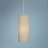 Robert Abbey Elena 6" Wide Taupe Fabric Shade Mini Pendant -Lighting Sales Shop robert abbey elena 6 inch wide taupe fabric shade mini pendant 3t118cropped