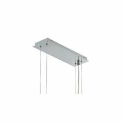 Rossi 51 1/4"W Chrome LED Kitchen Island Light Chandelier -Lighting Sales Shop rossi 51 and one quarter inchw chrome led kitchen island light chandelier 22d91views2