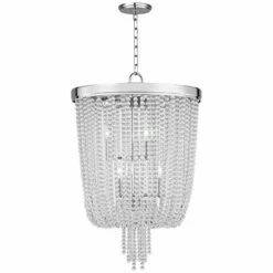 Royalton 18 1/4" Wide Polished Nickel Pendant Light -Lighting Sales Shop royalton 18 and one quarter inch wide polished nickel pendant light 9m303views1