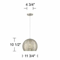 Safi 11 3/4" Wide Brushed Nickel Moroccan Mini Pendant -Lighting Sales Shop safi 11 and three quarter inch wide brushed nickel moroccan mini pendant 71f42views5