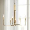Sarla 25" Wide Gold Metal 6-Light Chandelier 1 Sarla 25" Wide Gold Metal 6-Light Chandelier -Lighting Sales Shop sarla 25 inch wide gold metal 6 light chandelier 91p91cropped