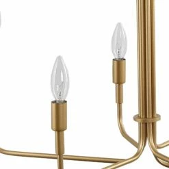 Sarla 25" Wide Gold Metal 6-Light Chandelier -Lighting Sales Shop sarla 25 inch wide gold metal 6 light chandelier 91p91views1
