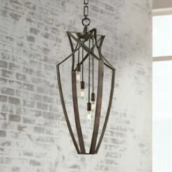 Savoy House Windsung Bronze 4-Light Modern Foyer Pendant