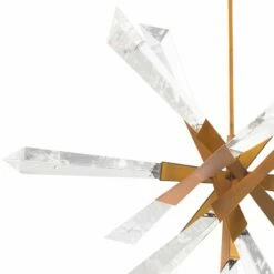 Schonbek-Beyond Solitude 35.5" Wide Modern LED Aged Brass Pendant -Lighting Sales Shop schonbek beyond solitude 35 5 inch wide modern led aged brass pendant 264m3views1