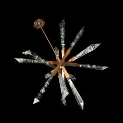 Schonbek-Beyond Solitude 35.5" Wide Modern LED Aged Brass Pendant -Lighting Sales Shop schonbek beyond solitude 35 5 inch wide modern led aged brass pendant 264m3views2