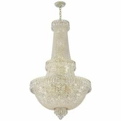 Schonbek Camelot Optic Crystal 41-Light Chandelier In Aurelia Finish -Lighting Sales Shop schonbek camelot optic crystal 41 light chandelier in aurelia finish 66407views5