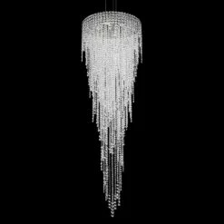 Schonbek Chantant 24" Wide Large Crystal Pendant Light