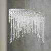 Schonbek Chantant 33" Wide Large Crystal Pendant Light
