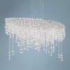 Schonbek Chantant 33" Wide Small Crystal Pendant Light
