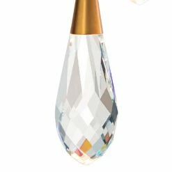 Schonbek Hibiscus 11.8" Wide 3-Light Brass And Crystal Modern Pendant -Lighting Sales Shop schonbek hibiscus 11 8 inch wide 3 light brass and crystal modern pendant 179m3views1