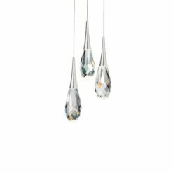 Schonbek Hibiscus 11.8" Wide Multi-Light LED Modern Crystal Pendant