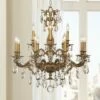 Schonbek Milano 32 1/2"W Bronze Swarovski Crystal Chandelier -Lighting Sales Shop schonbek milano 32 and one half inchw bronze swarovski crystal chandelier n7865cropped