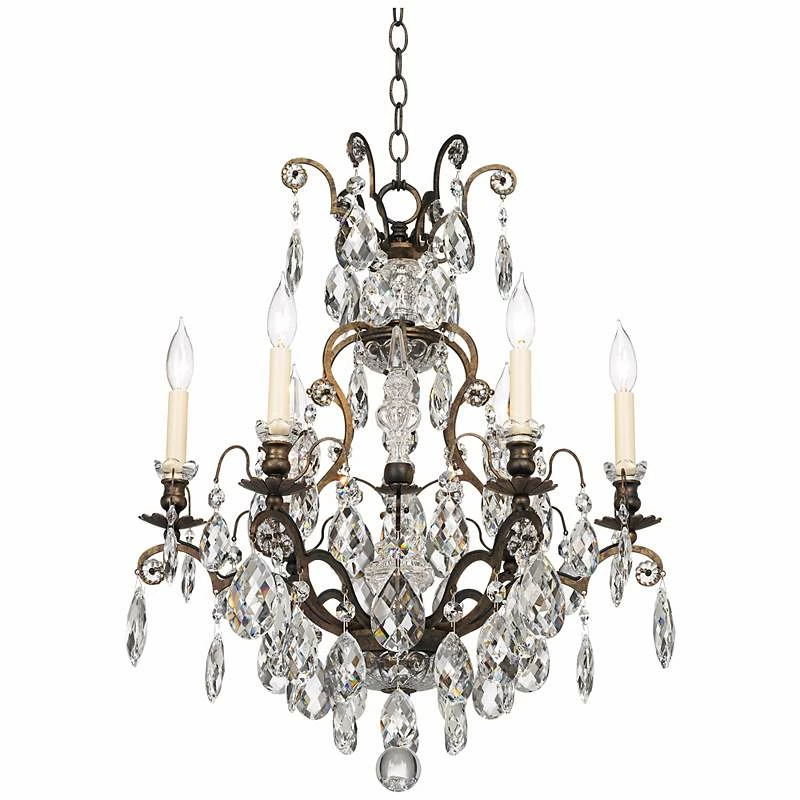Schonbek Renaissance Collection 23 1/2" Crystal Chandelier 7 Schonbek Renaissance Collection 23 1/2" Crystal Chandelier - Image 5