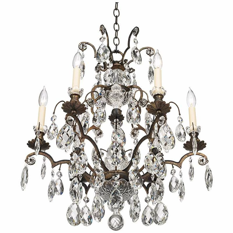 Schonbek Renaissance Collection 23 1/2" Crystal Chandelier 8 Schonbek Renaissance Collection 23 1/2" Crystal Chandelier - Image 6
