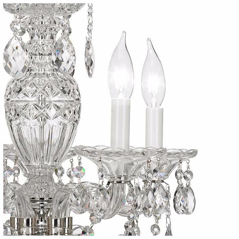 Schonbek Sterling 16" Wide Heritage Crystal Chandelier 5 Schonbek Sterling 16" Wide Heritage Crystal Chandelier - Image 3