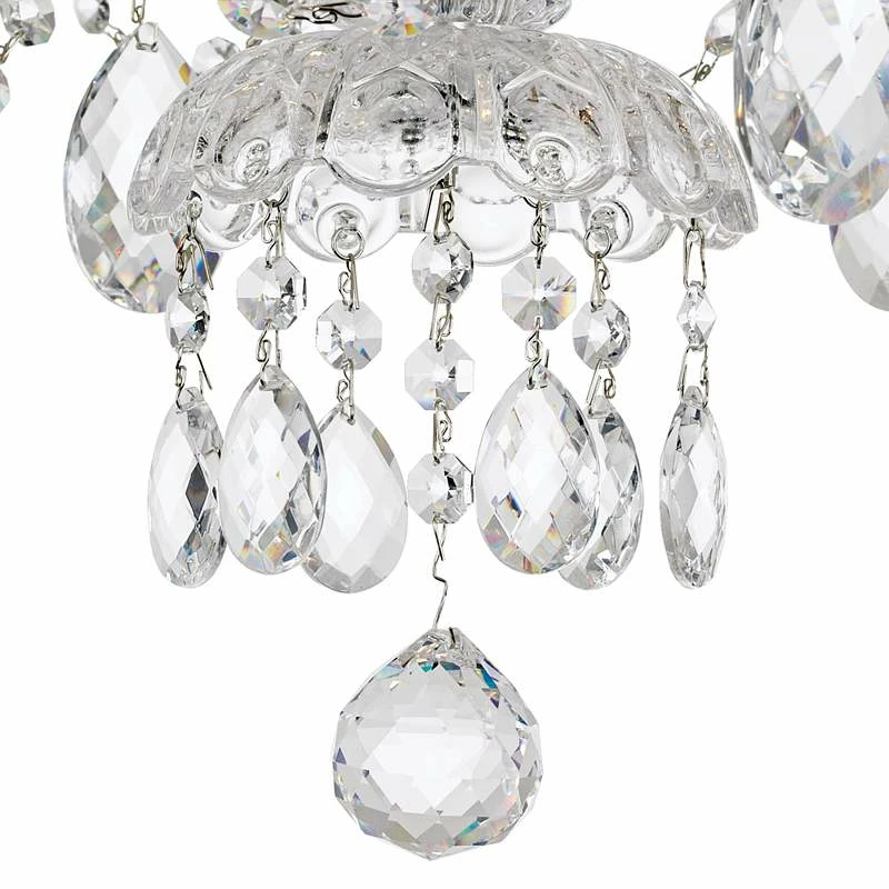 Schonbek Sterling 29" Wide Heritage Crystal 12-Light Chandelier 7 Schonbek Sterling 29" Wide Heritage Crystal 12-Light Chandelier - Image 5