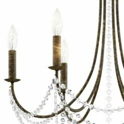 Schonbek Verdana 24"W Heirloom Bronze 6-Light Pendant Light 9 Schonbek Verdana 24"W Heirloom Bronze 6-Light Pendant Light -Lighting Sales Shop schonbek verdana 24 inchw heirloom bronze 6 light pendant light 98k67views1