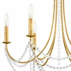 Schonbek Verdana 24"W Heirloom Gold 6-Light Pendant Light -Lighting Sales Shop schonbek verdana 24 inchw heirloom gold 6 light pendant light 98k73views1