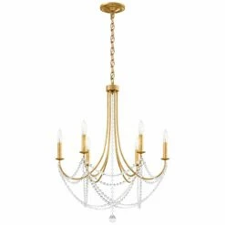 Schonbek Verdana 24"W Heirloom Gold 6-Light Pendant Light -Lighting Sales Shop schonbek verdana 24 inchw heirloom gold 6 light pendant light 98k73views3