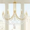 Schonbek Verdana 43"W Heirloom Gold 12-Light Pendant Light -Lighting Sales Shop schonbek verdana 43 inchw heirloom gold 12 light pendant light 98n10cropped