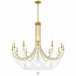 Schonbek Verdana 43"W Heirloom Gold 12-Light Pendant Light 11 Schonbek Verdana 43"W Heirloom Gold 12-Light Pendant Light -Lighting Sales Shop schonbek verdana 43 inchw heirloom gold 12 light pendant light 98n10views3