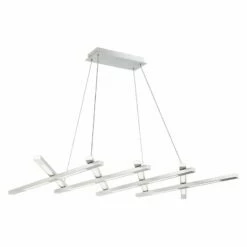 Scissors 96" Wide Aluminum LED Kitchen Island Light Pendant 9 Scissors 96" Wide Aluminum LED Kitchen Island Light Pendant -Lighting Sales Shop scissors 96 inch wide aluminum led kitchen island light pendant 55n36views1