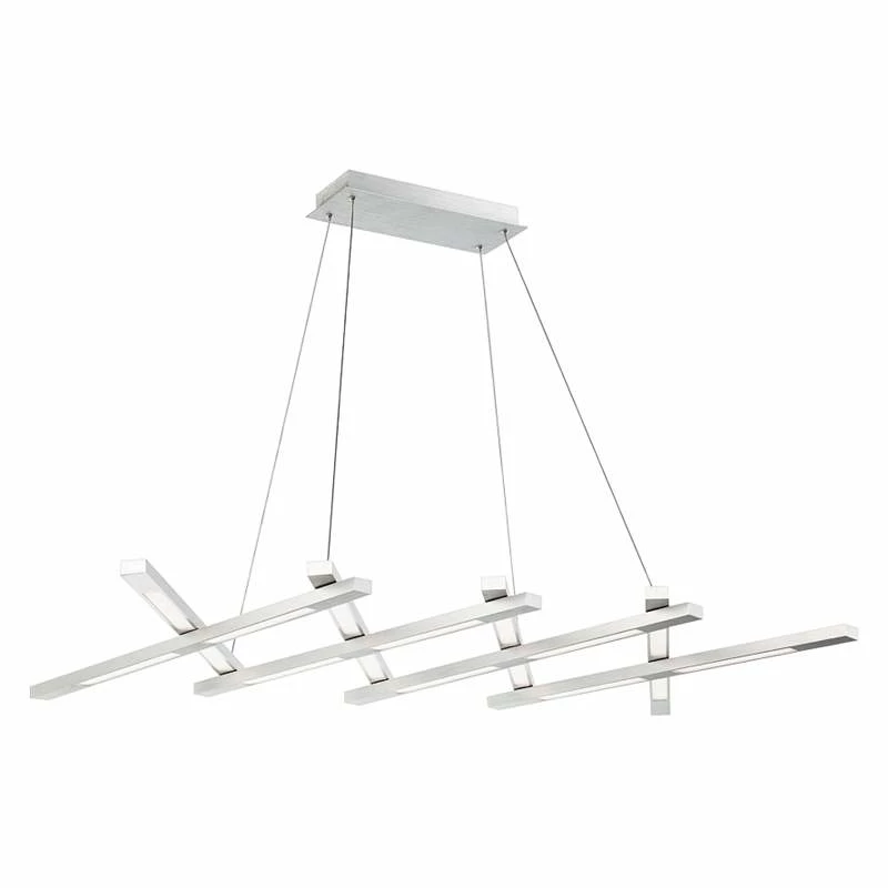 Scissors 96" Wide Aluminum LED Kitchen Island Light Pendant 5 Scissors 96" Wide Aluminum LED Kitchen Island Light Pendant - Image 3