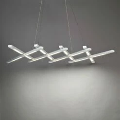 Scissors 96" Wide Aluminum LED Kitchen Island Light Pendant 11 Scissors 96" Wide Aluminum LED Kitchen Island Light Pendant -Lighting Sales Shop scissors 96 inch wide aluminum led kitchen island light pendant 55n36views3