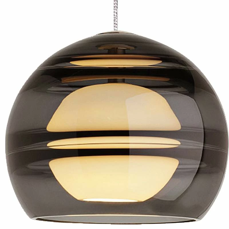 Sedona 6" Wide Satin Nickel LED Freejack Mini Pendant 4 Sedona 6" Wide Satin Nickel LED Freejack Mini Pendant - Image 2