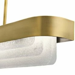 Serene 36 1/2" Wide Brass LED Kitchen Island Light Pendant -Lighting Sales Shop serene 36 and one half inch wide brass led kitchen island light pendant 42t92views3