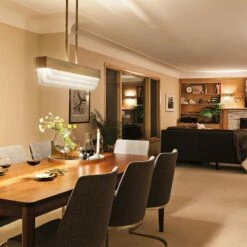 Serene 36 1/2" Wide Brass LED Kitchen Island Light Pendant -Lighting Sales Shop serene 36 and one half inch wide brass led kitchen island light pendant 42t92views4