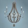 Sharlow Charcoal 31 1/2" Wide 5-Light Chandelier -Lighting Sales Shop sharlow charcoal 31 and one half inch wide 5 light chandelier 7w045cropped