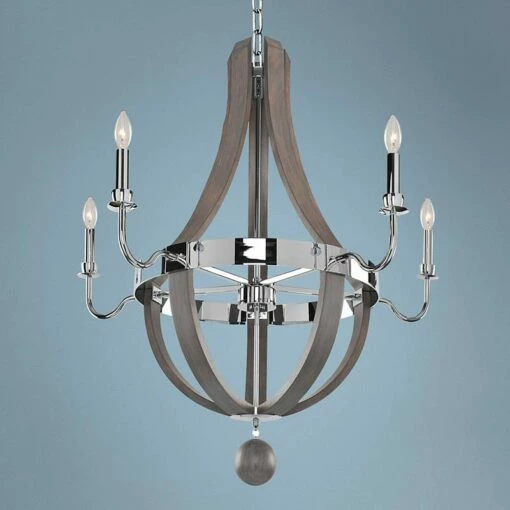 Sharlow Charcoal 31 1/2" Wide 5-Light Chandelier 1 Sharlow Charcoal 31 1/2" Wide 5-Light Chandelier -Lighting Sales Shop sharlow charcoal 31 and one half inch wide 5 light chandelier 7w045cropped