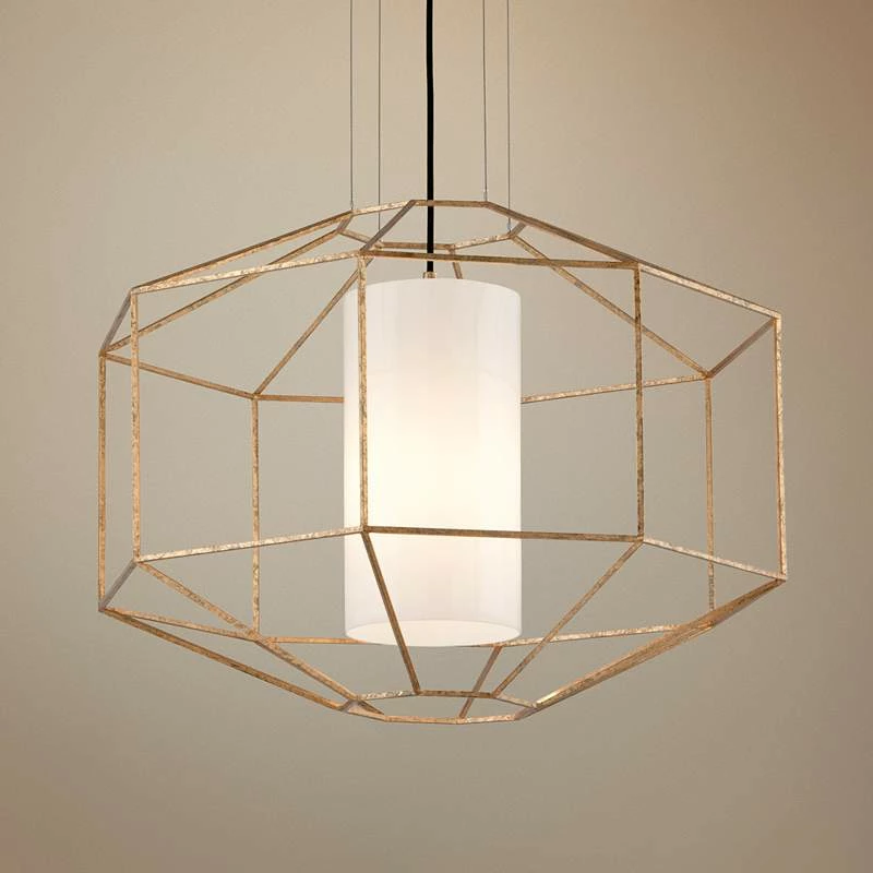 Troy Silhouette 25 1/2" Wide Gold Leaf Pendant Light 3 Troy Silhouette 25 1/2" Wide Gold Leaf Pendant Light