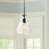 Simplicite 9" Wide Black And Glass LED Mini Pendant -Lighting Sales Shop simplicite 9 inch wide black and glass led mini pendant 69y61cropped