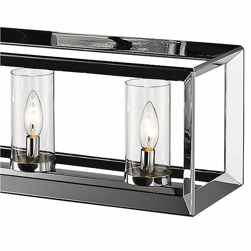 Golden Lighting Smyth 41" Wide Chrome 5-Light Kitchen Island Light Pendant 4 Golden Lighting Smyth 41" Wide Chrome 5-Light Kitchen Island Light Pendant - Image 2