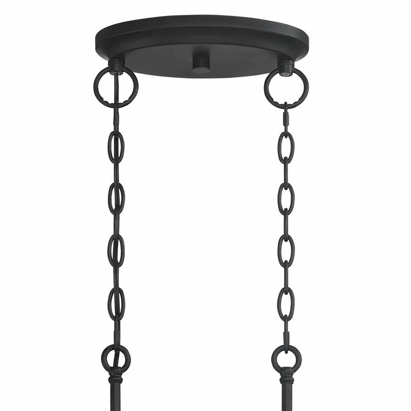 Sofie 31 1/2"W Black Crystal Kitchen Island Light Pendant 7 Sofie 31 1/2"W Black Crystal Kitchen Island Light Pendant - Image 5