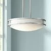 Solero 16" Wide Brushed Nickel LED Pendant Light -Lighting Sales Shop solero 16 inch wide brushed nickel led pendant light 70a12cropped