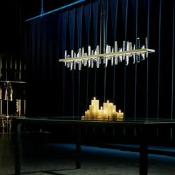 Solitude Large 52"W Gold LED Kitchen Island Light Pendant 10 Solitude Large 52"W Gold LED Kitchen Island Light Pendant -Lighting Sales Shop solitude large 52 inchw gold led kitchen island light pendant 20y49views2