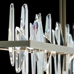 Solitude Large 52"W Gold LED Kitchen Island Light Pendant 11 Solitude Large 52"W Gold LED Kitchen Island Light Pendant -Lighting Sales Shop solitude large 52 inchw gold led kitchen island light pendant 20y49views3