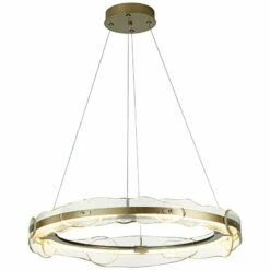 Solstice 35 3/4" Wide Soft Gold And Glass LED Pendant Light 9 Solstice 35 3/4" Wide Soft Gold And Glass LED Pendant Light -Lighting Sales Shop solstice 35 and three quarter inch wide soft gold and glass led pendant light 20y91views1