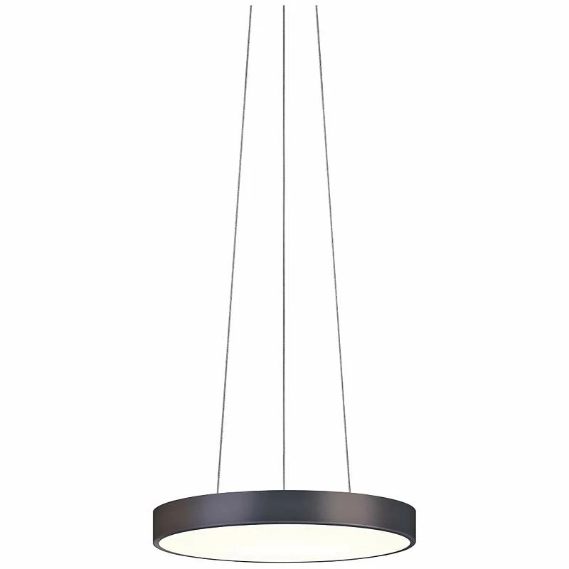 Sonneman Pi 16" Wide Black Bronze Modern LED Pendant Light 4 Sonneman Pi 16" Wide Black Bronze Modern LED Pendant Light - Image 2