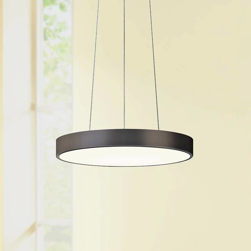 Sonneman Pi 16" Wide Black Bronze Modern LED Pendant Light 3 Sonneman Pi 16" Wide Black Bronze Modern LED Pendant Light