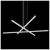 Sonneman Stix 39 1/2"W Satin Aluminum 3-Light LED Pendant -Lighting Sales Shop sonneman stix 39 and one half inchw satin aluminum 3 light led pendant 8p895cropped