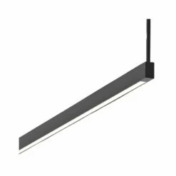 Sonneman Thin-Line 72"W Satin Black LED Island Pendant Light -Lighting Sales Shop sonneman thin line 72 inchw satin black led island pendant light 88a39views1