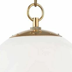 Sphere No.1 11 1/2" Wide Aged Brass Mini Pendant -Lighting Sales Shop sphere no 1 11 and one half inch wide aged brass mini pendant 65e39views1