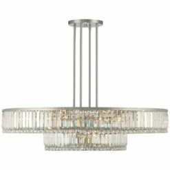 Stiffel Ella 40 1/4" Wide Brushed Nickel Clear Crystal Pendant Light -Lighting Sales Shop stiffel ella 40 and one quarter inch wide brushed nickel clear crystal pendant light 658k0views4